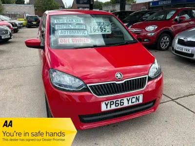 Used Skoda Citigo SE 2017 Red Hatchback