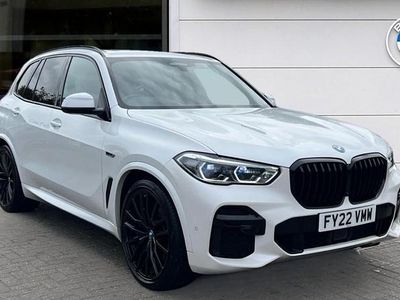 White Used 2022 BMW X5 M Sport SUV | £42,306 (Fair price)