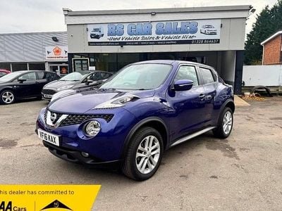 Used Nissan Juke N-Connecta 115 HP (84 kW) 2016 Blue SUV