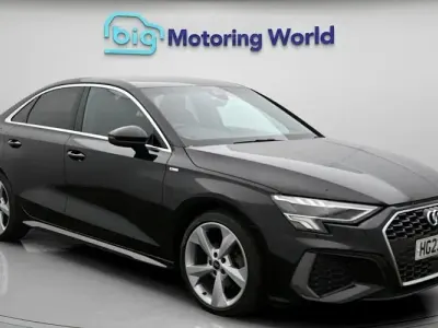 Used Audi A3 S-Line 110 HP (80 kW) 2023 Black Sedan