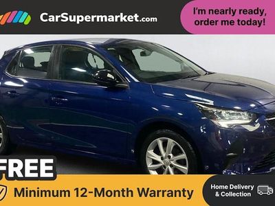 Used Vauxhall Corsa 75 HP (55 kW) 2020 Blue Hatchback