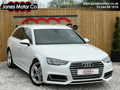 Used Audi A4 S-Line 190 HP (139 kW) 2016 White Estate