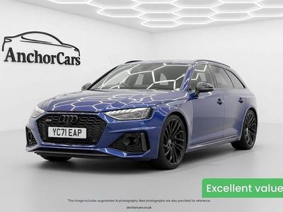Blue Used 2021 Audi RS4 Black Edition Estate | £43,990 (Fair price)