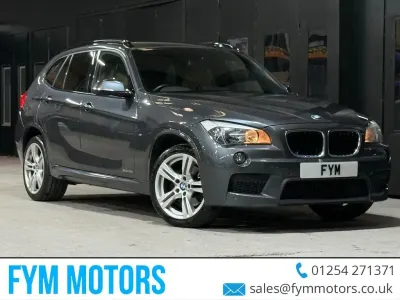 Used BMW X1 M Sport 143 HP (105 kW) 2014 Grey SUV