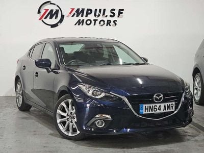 Begagnad Mazda 3 Inclusive 2014 Blå Sedan