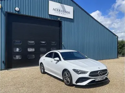 Used Mercedes CLA200 Executive 163 HP (119 kW) 2023 White Coupe