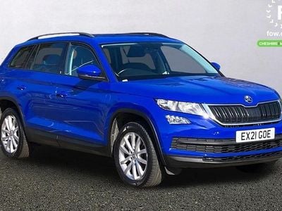 Used Skoda Kodiaq SE 150 HP (110 kW) 2021 Blue SUV