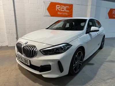 Used BMW 118 M Sport 2020 White Hatchback