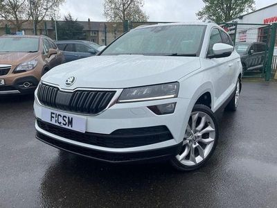 Used Skoda Karoq 150 HP (110 kW) 2018 White SUV