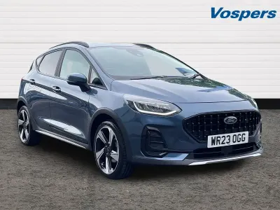 Used Ford Fiesta Active 100 HP (73 kW) 2023 Blue Hatchback