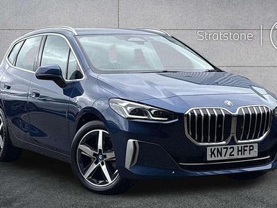 Used BMW 225 Active Tourer Luxury Line 242 HP (177 kW) 2023 Blue MPV