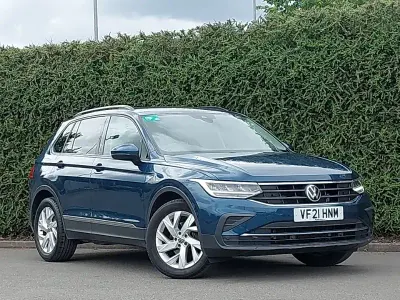 Used VW Tiguan Life 150 HP (110 kW) 2021 Blue SUV