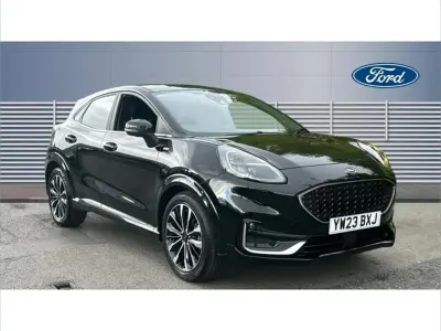Gebraucht Ford Puma ST-Line 125 PS (91 kW) 2023 Schwarz SUV