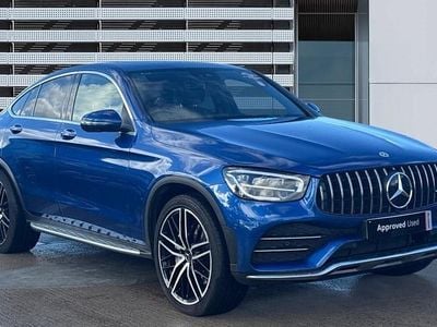 Used Mercedes GLC43 AMG Premium Plus 390 HP (286 kW) 2023 Blue Coupe