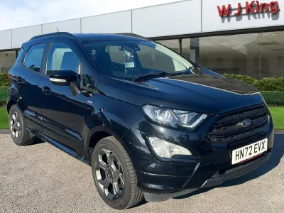 Used Ford Ecosport ST-Line 125 HP (91 kW) 2022 Black SUV