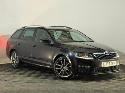 Used Skoda Octavia vRS 181 HP (133 kW) 2013 Black Estate
