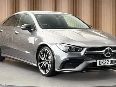 Used Mercedes CLA35 AMG Premium 306 HP (225 kW) 2022 Grey Coupe