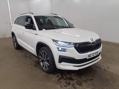 Used Skoda Kodiaq SportLine 190 HP (139 kW) 2023 White SUV