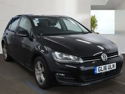 Used VW Golf VII Edition 125 HP (91 kW) 2016 Black Hatchback