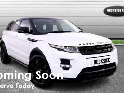 Used Land Rover Range Rover evoque Dynamic 190 HP (139 kW) 2013 White SUV