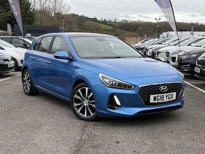 Used Hyundai i30 SE 140 HP (102 kW) 2018 Blue Hatchback