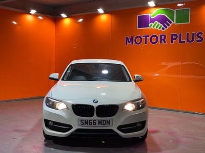 Used BMW 218 Sport Line 150 HP (110 kW) 2016 White Coupe