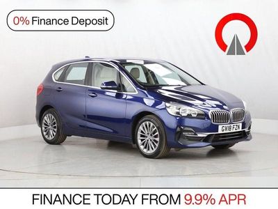 Used BMW 220 Luxury Line 192 HP (141 kW) 2018 Blue Hatchback