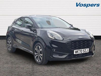 Black Used 2020 Ford Puma ST-Line SUV | £11,750 (Fair price)