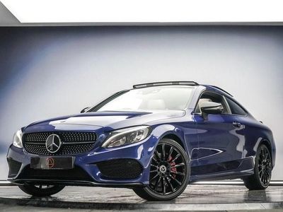Blue Used 2017 Mercedes C250 AMG line Coupe | £16,990 (A bit pricey)