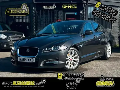 Begagnad Jaguar XF R-Sport 200 HK (147 kW) 2014 Grå Sedan