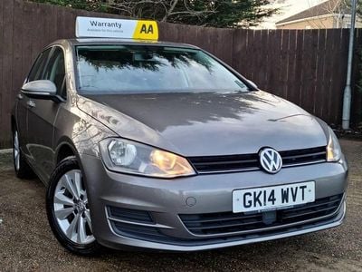 Used VW Golf VII SE 105 HP (77 kW) 2014 Grey Hatchback