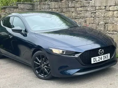 Used Mazda 3 Homura-Line 122 HP (89 kW) 2023 Blue Hatchback