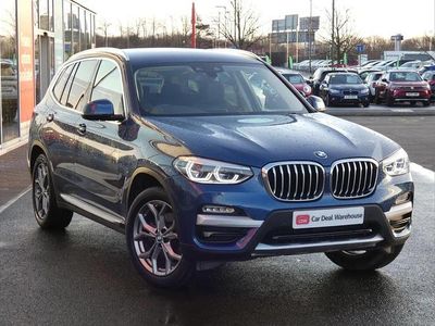 Blue Used 2018 BMW X3 xLine SUV | £21,849 (Good price)