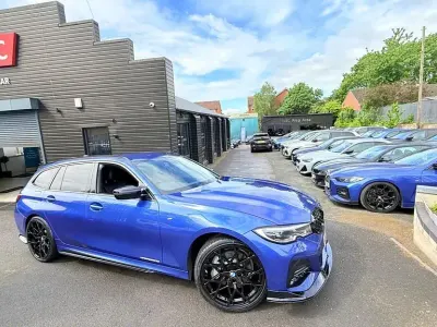 Used BMW 330e M Sport 2021 Blue Estate