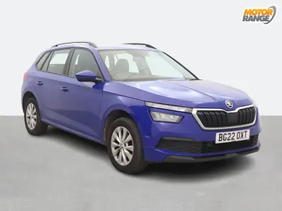 Used Skoda Kamiq 95 HP (69 kW) 2022 Blue SUV