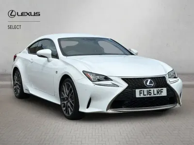 Used Lexus RC300h Sport Line 2016 White Coupe