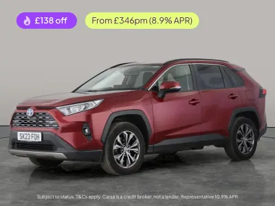 Used Toyota RAV4 Hybrid Design 218 HP (160 kW) 2023 Red SUV