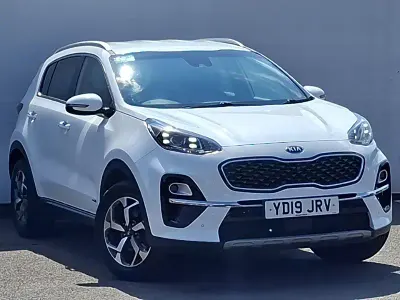 Used Kia Sportage 130 HP (95 kW) 2019 White SUV