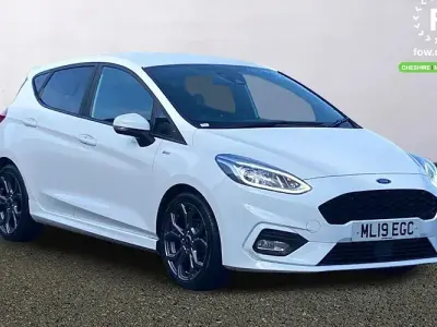Used Ford Fiesta ST-Line 101 HP (74 kW) 2019 White Hatchback