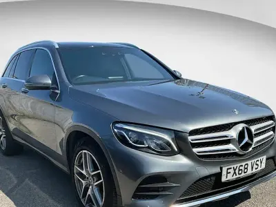 Used Mercedes GLC250 AMG line 211 HP (155 kW) 2018 Grey SUV