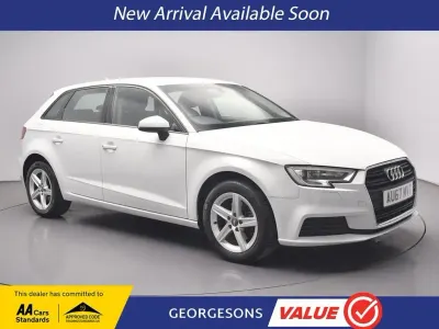 Used Audi A3 Business 2017 White Hatchback