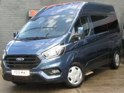 Used Ford Transit Custom Trend 130 HP (95 kW) 2019 Blue Estate