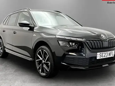 Used Skoda Kamiq Monte Carlo 110 HP (80 kW) 2023 Black SUV