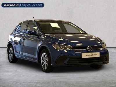 Used VW Polo Life 80 HP (58 kW) 2022 Blue Hatchback