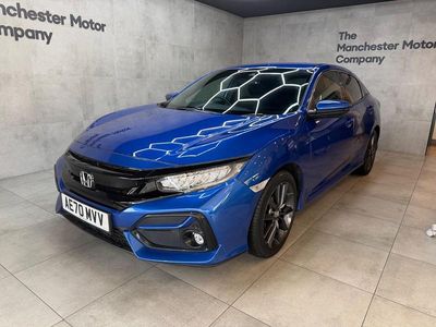 Used Honda Civic SR 126 HP (92 kW) 2020 Blue Hatchback