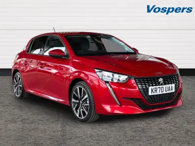 Used Peugeot 208 Allure Premium 101 HP (74 kW) 2020 Red Hatchback