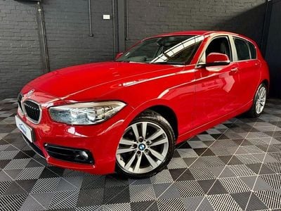 Used BMW 118 Sport Line 150 HP (110 kW) 2017 Red Hatchback