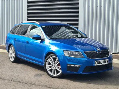Used Skoda Octavia vRS 2013 Blue Estate