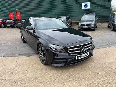 Used Mercedes E300 AMG line 2020 Black Sedan