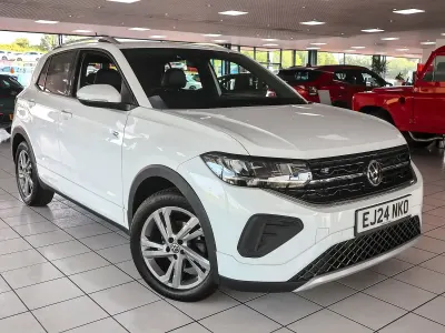 Used VW T-Cross R-line 115 HP (84 kW) 2024 White SUV